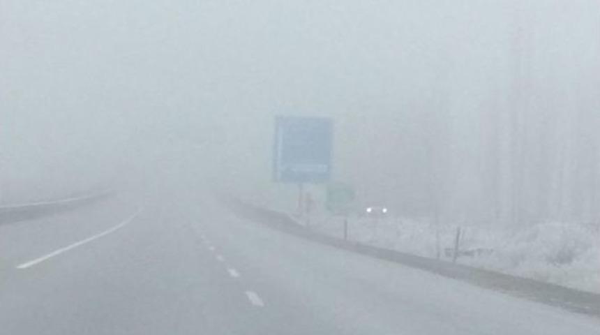 Eskişehir&rsquo;de Sis Etkili Oldu