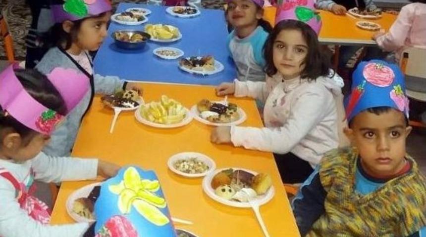 Anaokulunda Yerli Malı Haftası Kutlandı