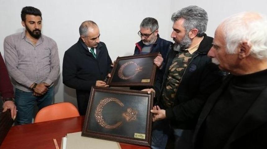 15 Temmuz Şehitlerinin İsimleri Bakır Tablolarda Yaşatılacak