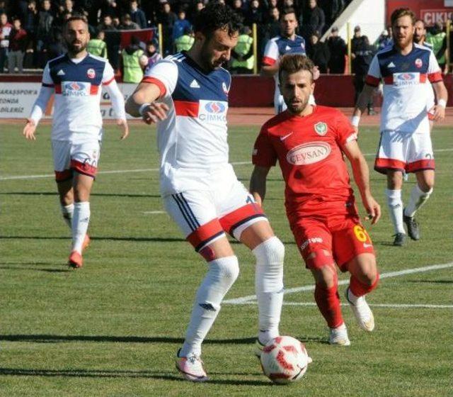Kahramanmaraşspor-Amed Sportif: 1-1