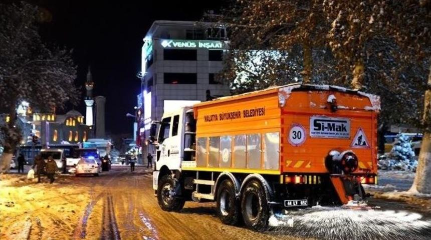 Malatya&rsquo;da Kapalı Yol Kalmadı