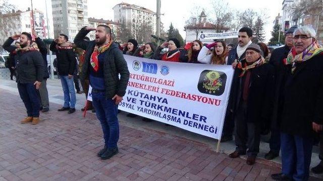 Kütahya’da Teröre Lanet Yürüyüşü