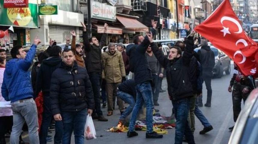 Hdp Şişli Binası &Ouml;n&uuml;nde G&ouml;steri