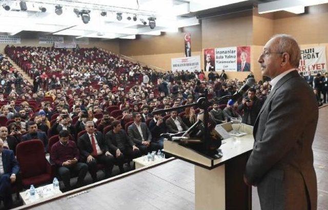 Kılıçdaroğlu: Bir Kişi 'sorumlusu Benim' Demedi, Bu Demokrasi Eksikliğimizi Gösteriyor