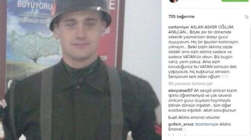 &Uuml;nl&uuml; Yapımcıdan Asker Oğluna Anlamlı Mesaj