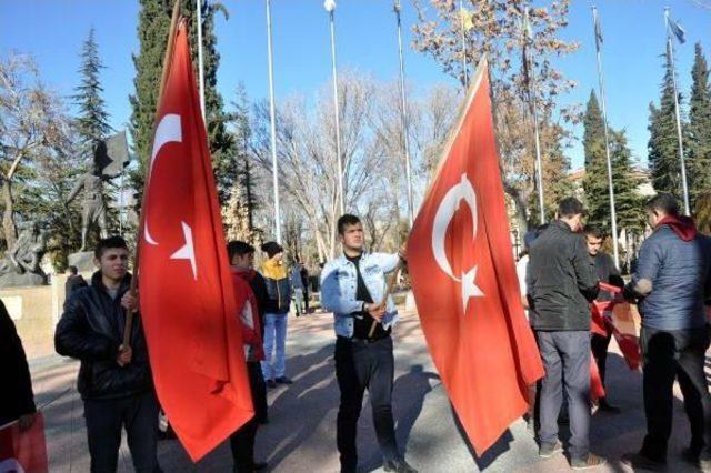 Gaziantep'te Terör Saldırıları Protesto Edildi