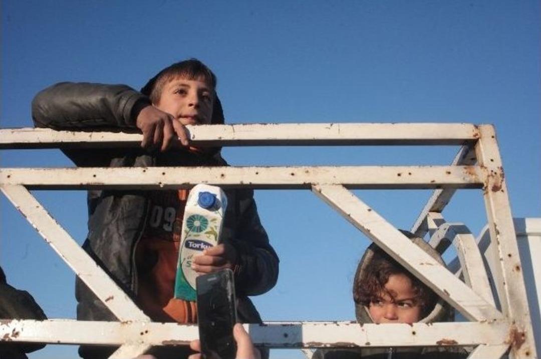 Suriyeli &Ccedil;ocuklara Sıcak Karşılama