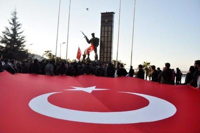 Zonguldak’Ta Terör Protestosu