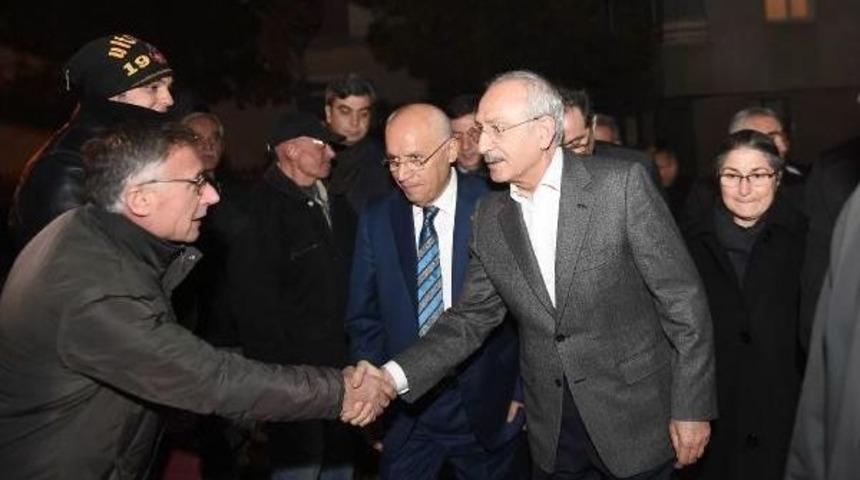 Kılı&ccedil;daroğlu'ndan Ali Tatar'ın Ailesine Ziyaret