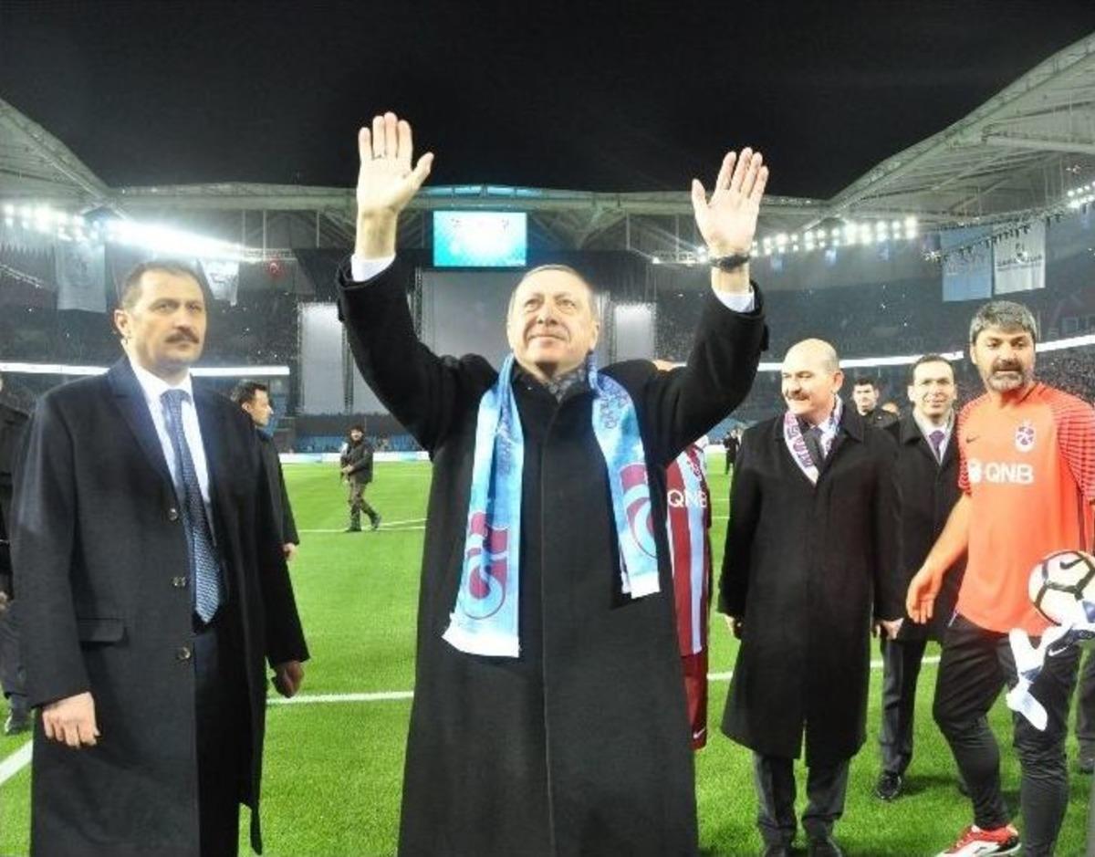 Cumhurbaşkanı Erdoğan Ve Katar Emiri Al Sani Trabzon&rsquo;da