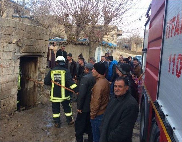 Adıyaman’da Odunlukta Yangın 1