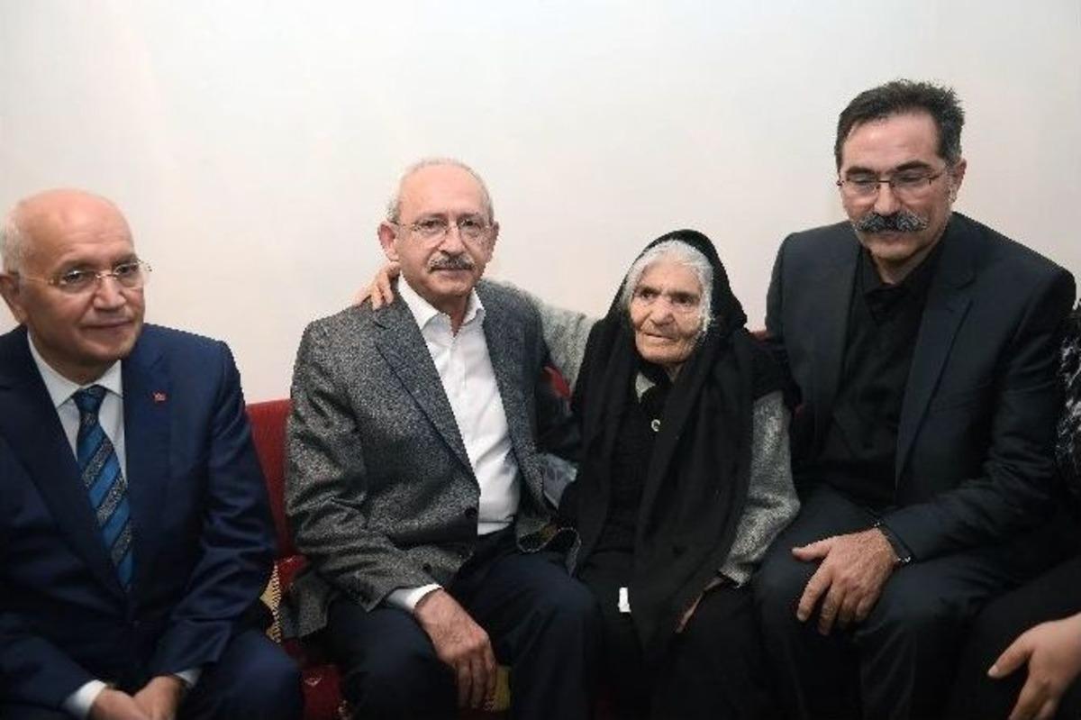 Chp Genel Başkanı Kılı&ccedil;daroğlu, Yarbay Ali Tatar&rsquo;ın Annesini Ziyaret Etti