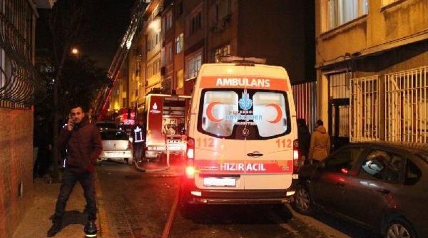 Beyoğlun'da Korkutan Yangın