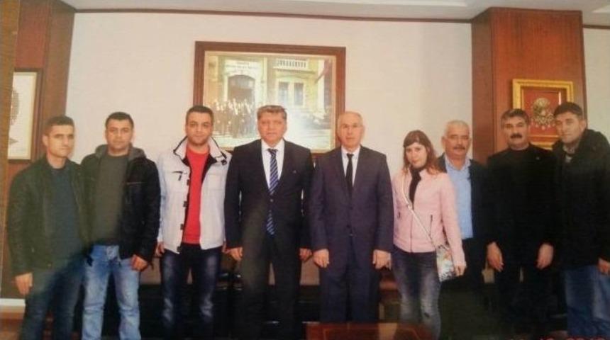 T&uuml;rk-iş&rsquo;ten Emniyet&rsquo;e Taziye Ziyareti