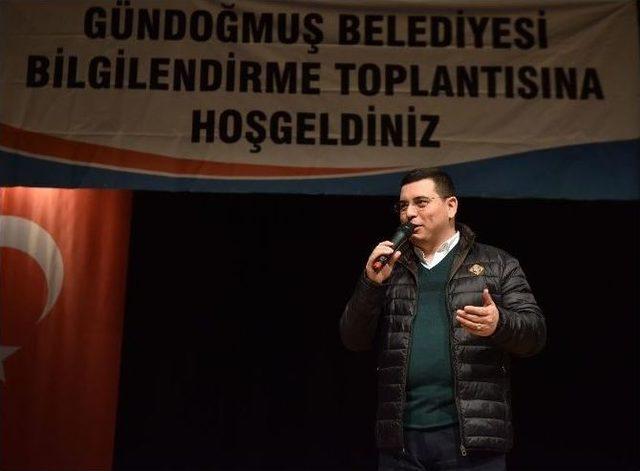 Başkan Tütüncü Gündoğmuşlularla Buluştu