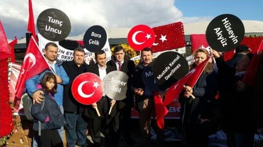 Erzincanlı Gazeteciler Birliği Şehitler Tepesi&rsquo;nde Dua Etti