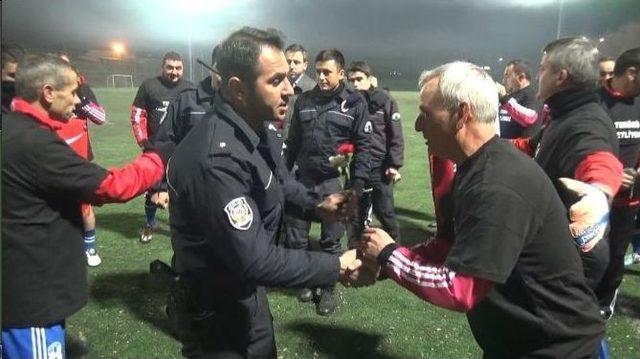 Edirne’de Veteran Futbolcular Terörü Lanetledi