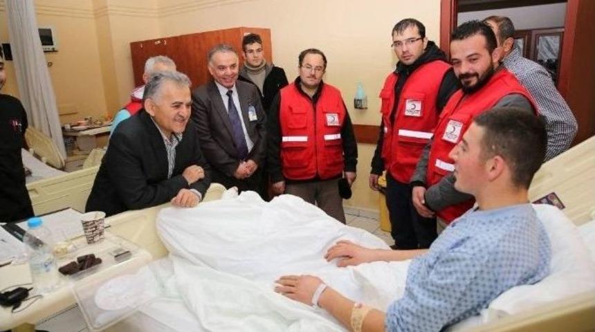 Melikgazi Belediyesi, Tedavi G&ouml;ren Gazi Yakınlarının Ulaşım, Konaklama Ve Yemek İhtiya&ccedil;larını Karşılayacak
