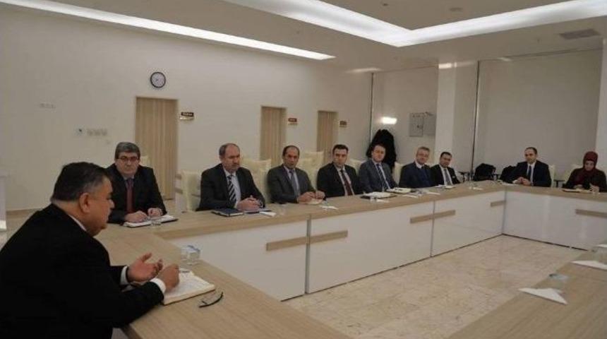 Başkan Yağcı Haftalık İstişare Toplantısını Yaptı