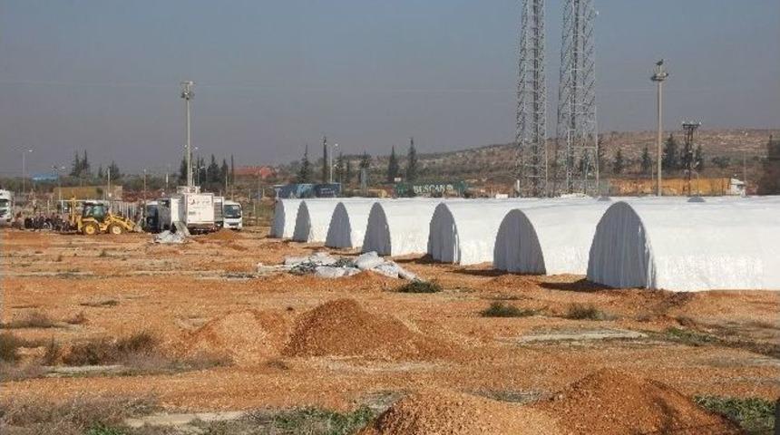 Reyhanlı&rsquo;da Halep Hazırlıkları S&uuml;r&uuml;yor