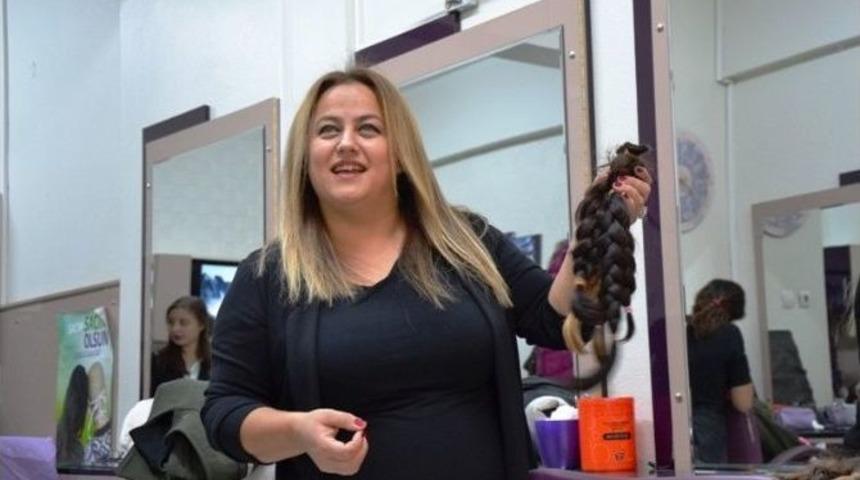 Sa&ccedil;ım Sa&ccedil;ın Olsun Kampanyasına Biga&rsquo;dan Destek