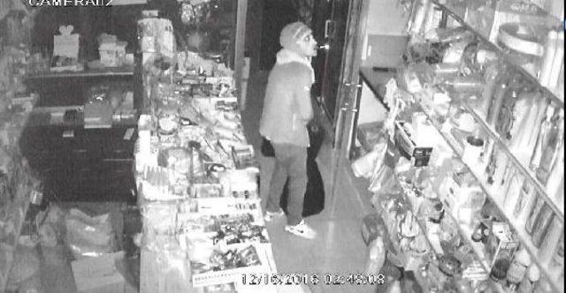 7 Bin Liralık Hırsızlık Güvenlik Kamerasında 1