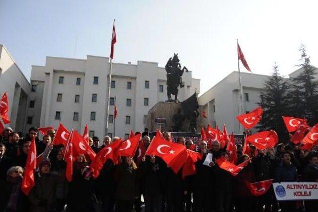 Nevşehir'de Teröre Lanet, Şehitlere Dua