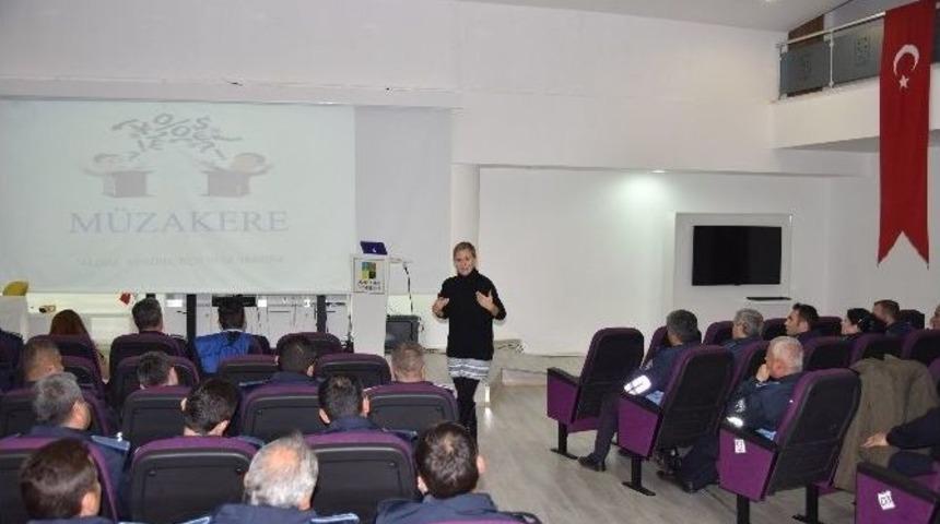 Alanya Zabıtasına İletişim Eğitimi