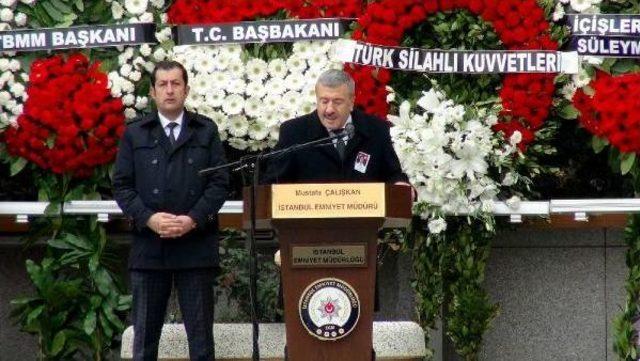 Şehit Polis Datlı Için İstanbul Emniyet Müdürlüğü'nde Tören Düzenlendi (1)