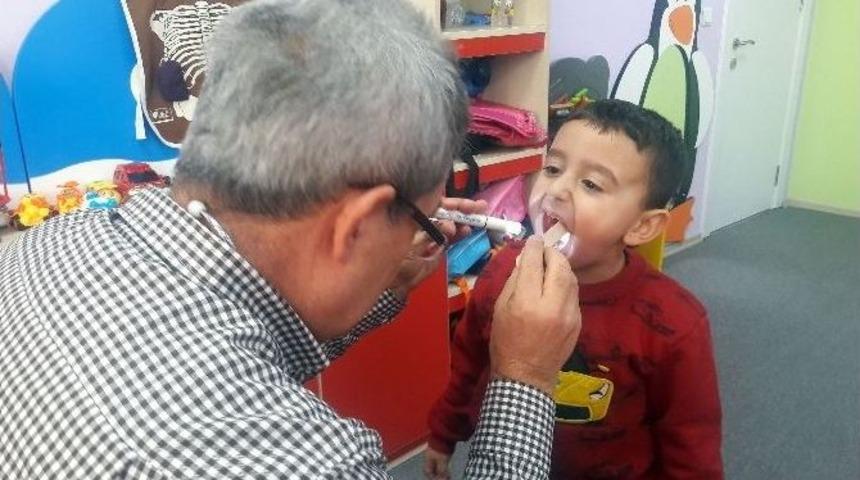 Nezaket Okulu &Ouml;ğrencilerine Sağlık Taraması Yapıldı