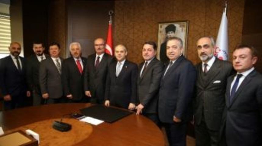 Ato Y&ouml;netiminden Gen&ccedil;lik Ve Spor Bakanı&rsquo;na Ziyaret