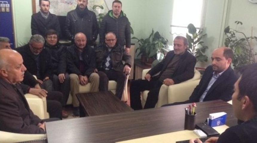 Mhp Osmaneli İlçe Teşkilatı’ndan İlçe Emniyet Müdürlüğü’ne Taziye Ziyareti