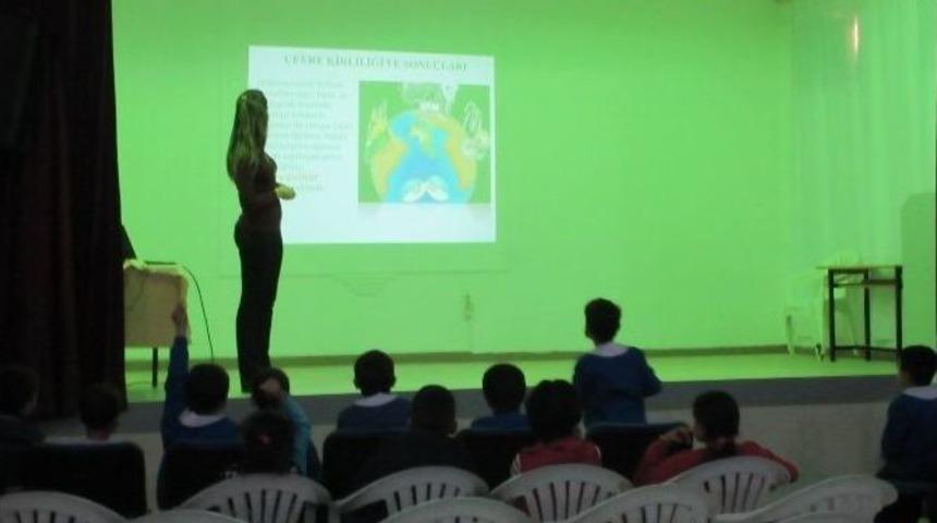 &Ccedil;evre Bilinci Eğitimi Demirci İle Devam Ediyor