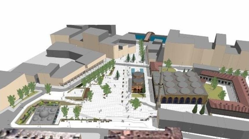 Tarihi Nasrullah Meydanı&rsquo;nın Projesi, İhaleye &Ccedil;ıkıyor