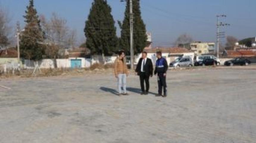 Saruhanlı Halk Otob&uuml;slerinin Park Sorunu &Ccedil;&ouml;z&uuml;l&uuml;yor