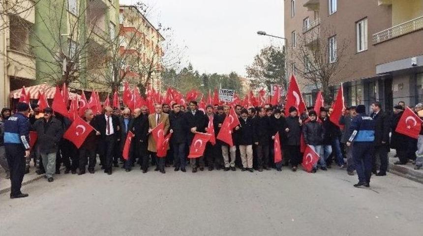 Sungurlu&rsquo;da Ter&ouml;re Lanet Mitingi