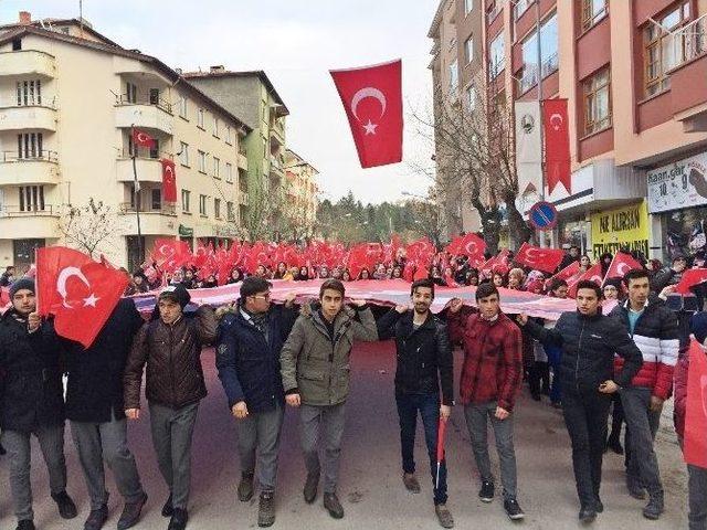 Sungurlu’da Teröre Lanet Mitingi