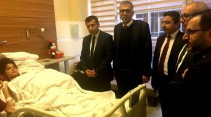 Afgan Hastaya Geçmiş Olsun Ziyareti