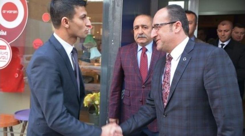 Mhp İl Başkanı Bıyık&rsquo;tan Ak Parti İl Başkanı &Uuml;nl&uuml;&rsquo;ye Ziyaret