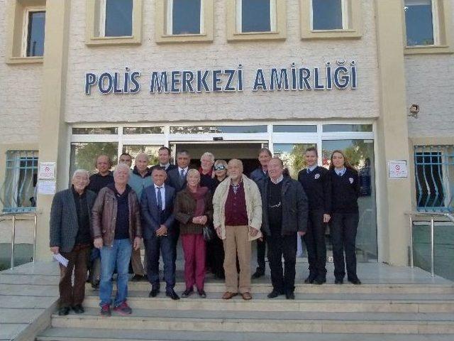 Bodrum Mızıkacılarından Polise Taziye Ziyareti