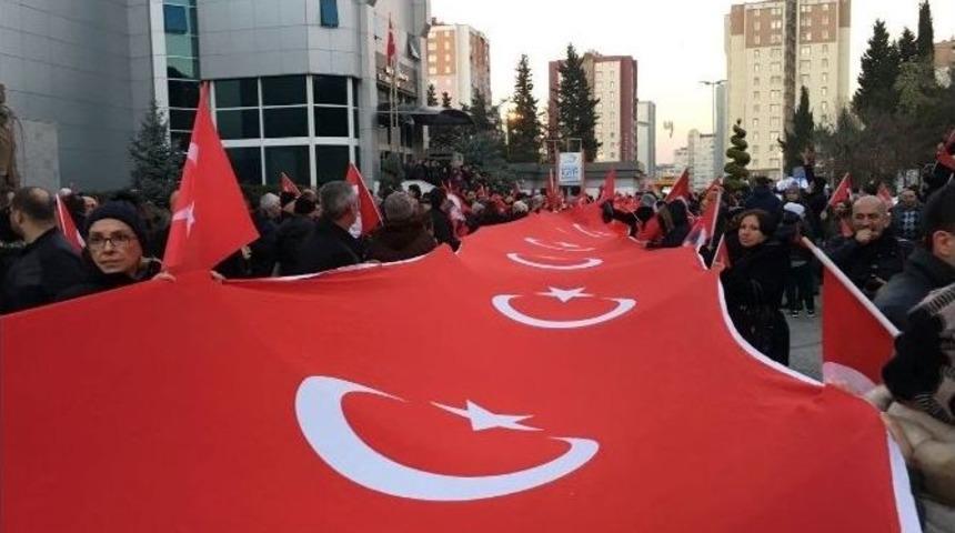 Beylikd&uuml;z&uuml;&rsquo;nde Ter&ouml;re Karşı Sessiz Y&uuml;r&uuml;y&uuml;ş