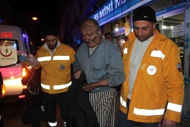 Samsun&rsquo;da Bir Evde &Ccedil;ıkan Yangın Korkuttu 1