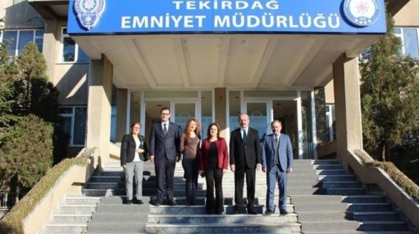 Sgk Y&ouml;neticileri, İl Emniyet M&uuml;d&uuml;rl&uuml;ğ&uuml;&rsquo;ne Taziyede Bulundu