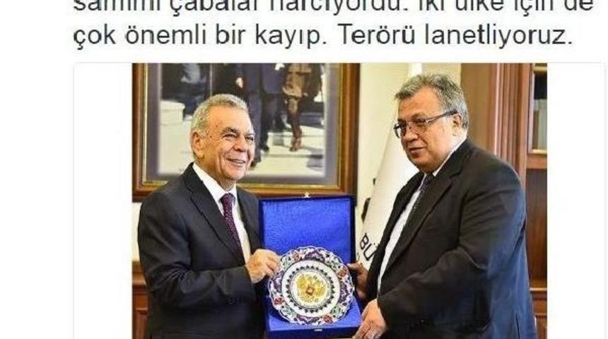 Kocaoğlu, Karlov'un Ziyaret Fotoğrafını Paylaştı