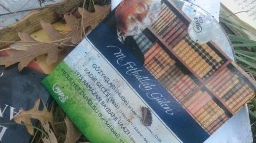 Fet&ouml; Elebaşının Kitapları Ormanlık Alanda Bulundu