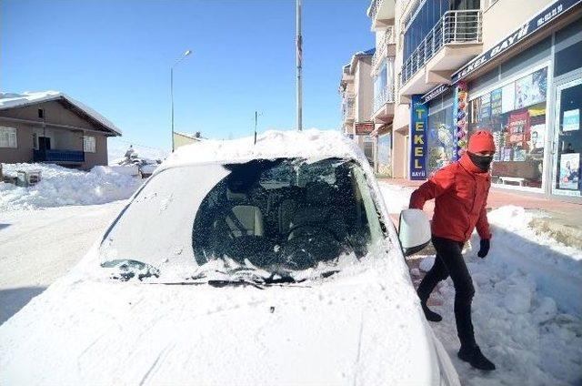 Tunceli’de Sürücülerin Soğukla İmtihanı 1