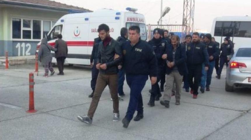 Pkk Ş&uuml;phelisi 37 Kişi Adliyeye Sevk Edildi