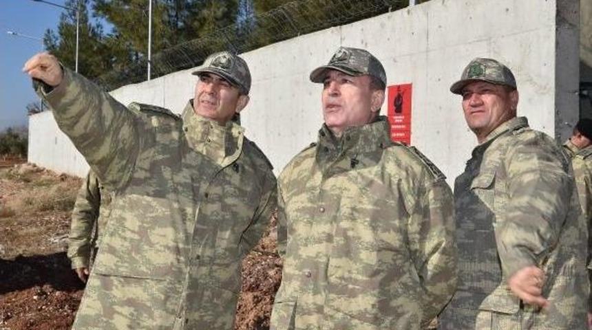 Genelkurmay Başkanı Akar, Sınır Hattında
