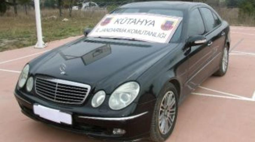 K&uuml;tahya&rsquo;da Ka&ccedil;ak Otomobil Ele Ge&ccedil;irildi