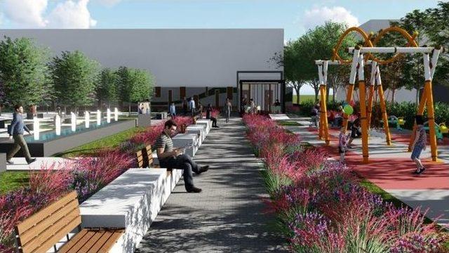 Soma&rsquo;ya Park Ve Meydan Yapılıyor 2